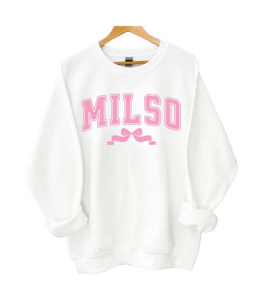 Coquette Milso Pink Crewneck