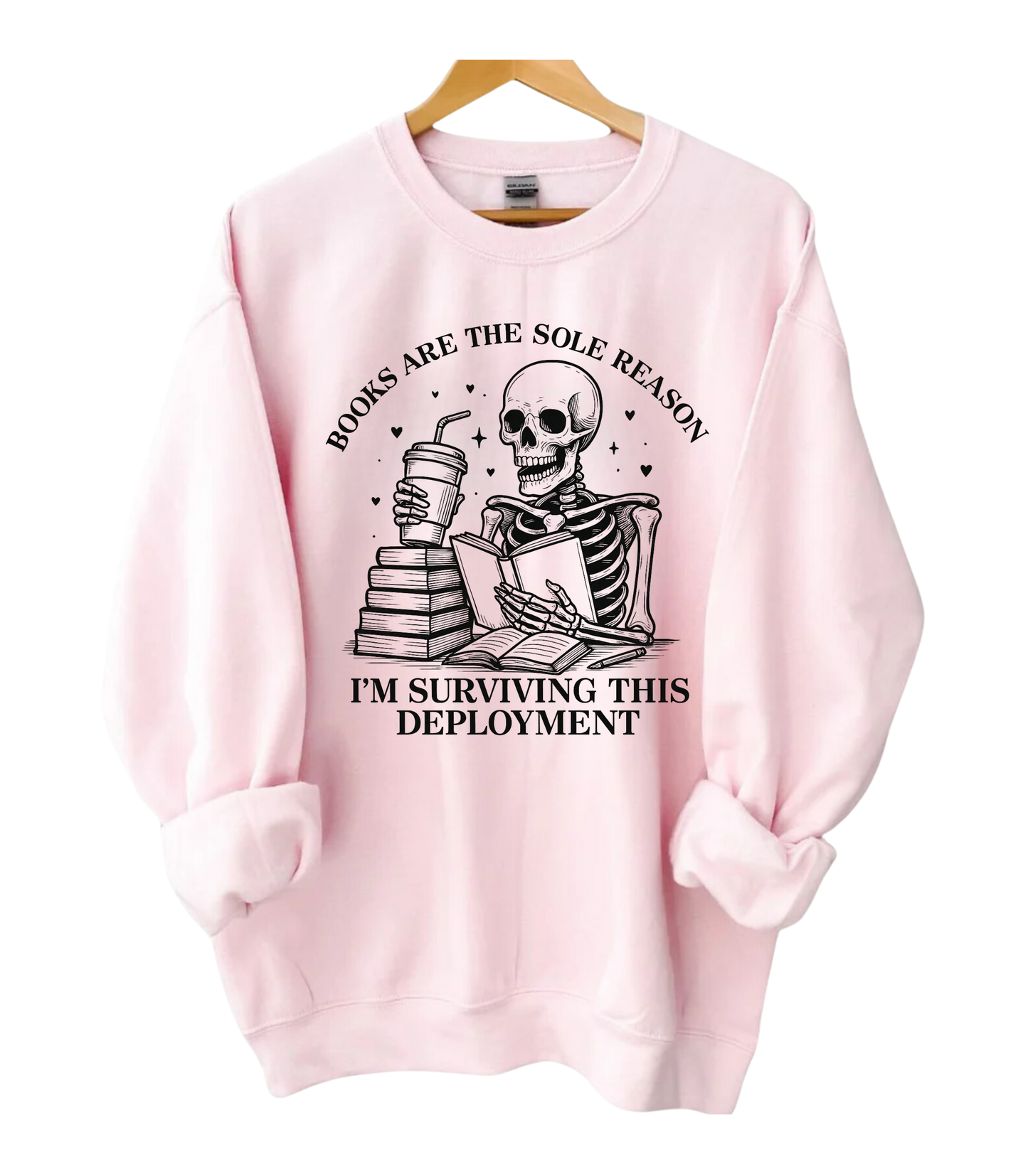 Bookish Deployment Crewneck