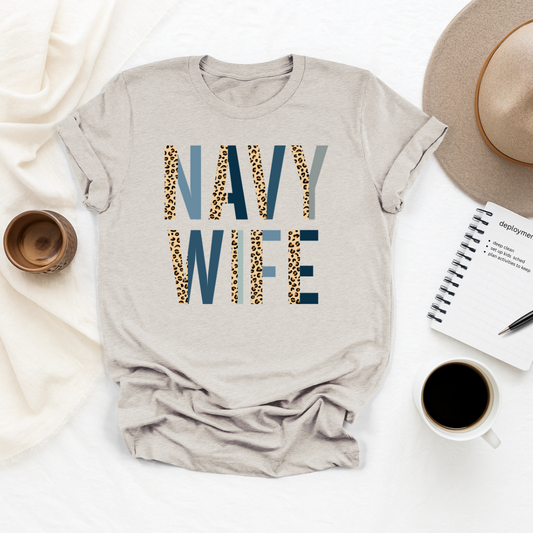 Navy Wife Tee