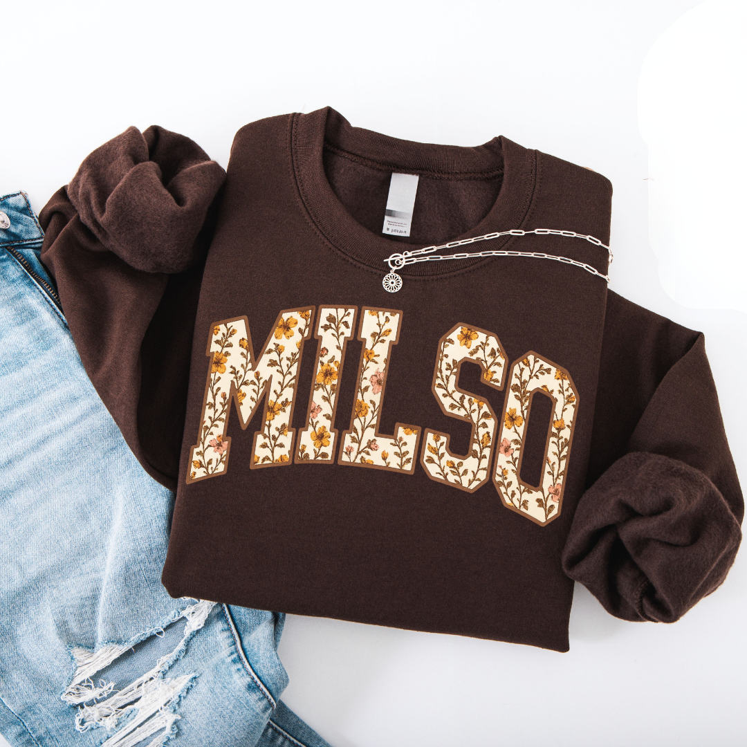 Fall Florals Milso Crewneck