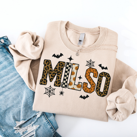 Festive Fall Milso Crewneck