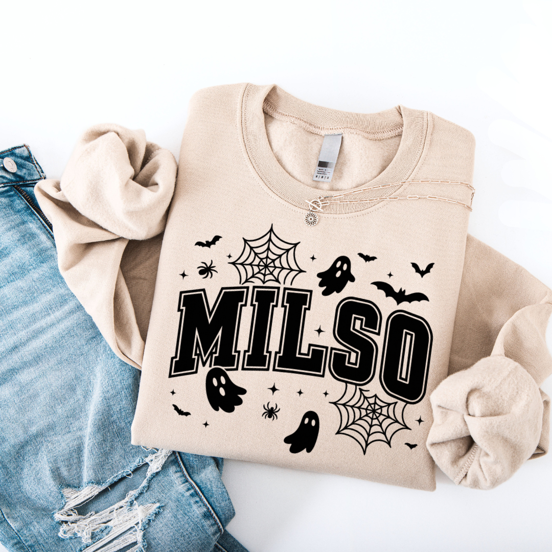 Spooky Milso Crewneck