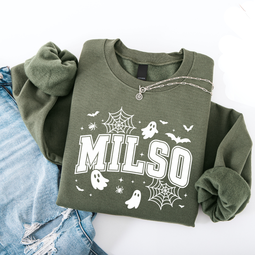 Spooky Milso Crewneck
