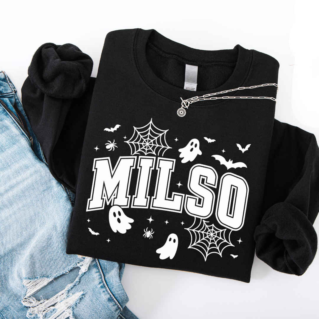 Spooky Milso Crewneck