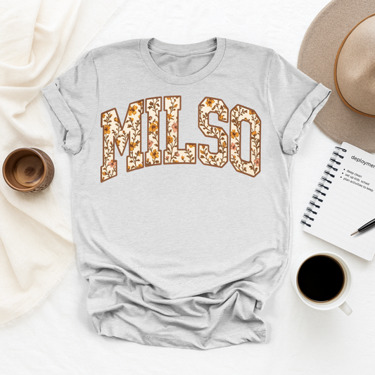 Fall Florals Milso Tee