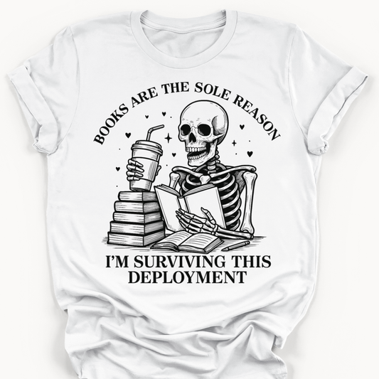 Bookish Deployment Tee