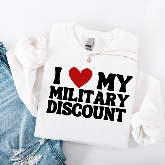 Military Discount Crewneck