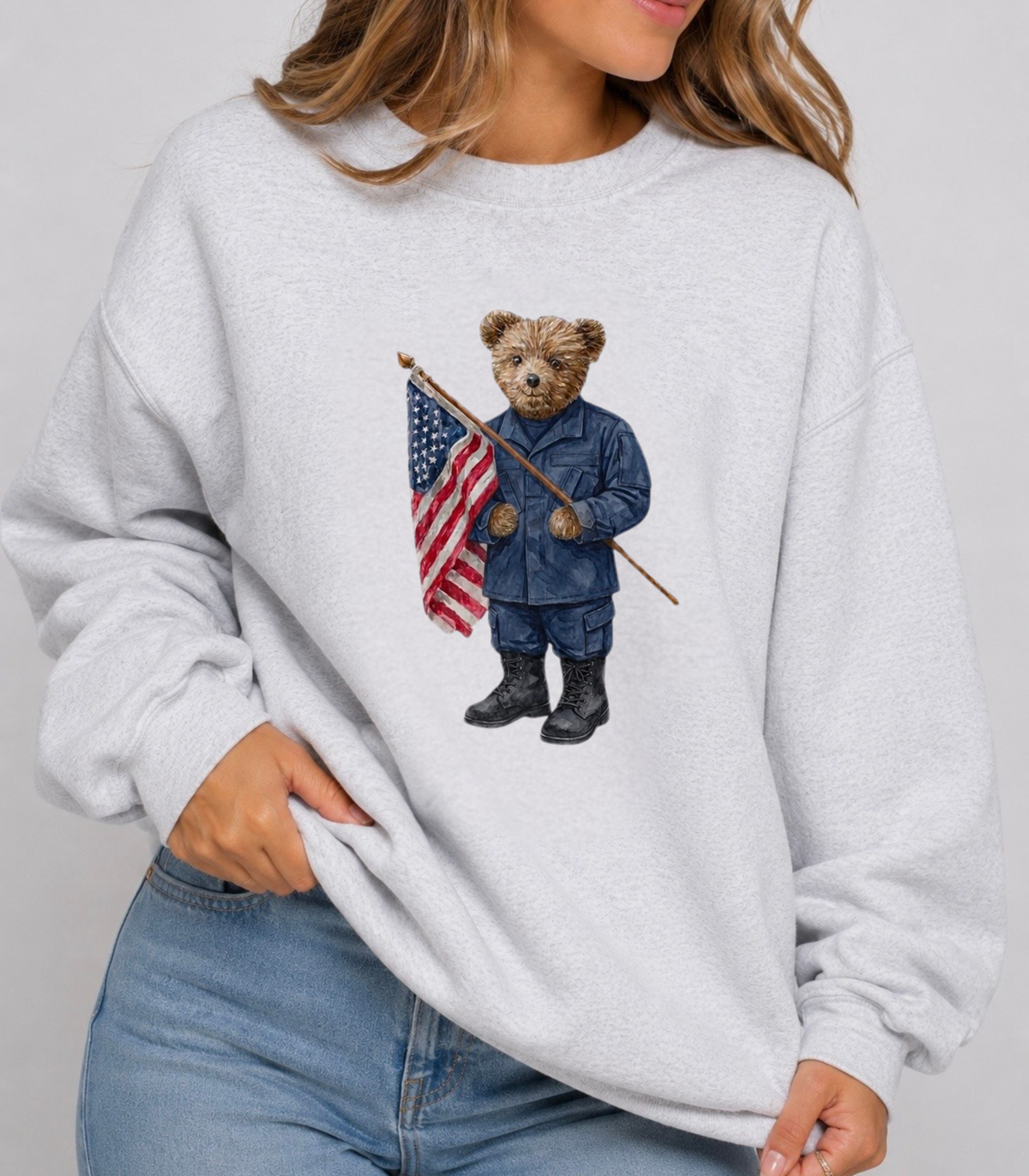 Coastie Bear Crewneck