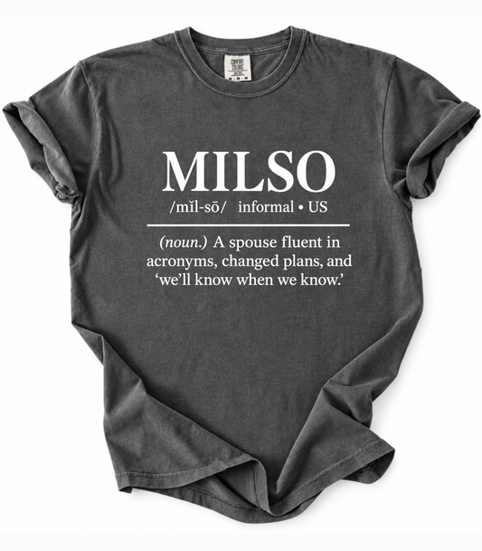 Milso Definition Tee