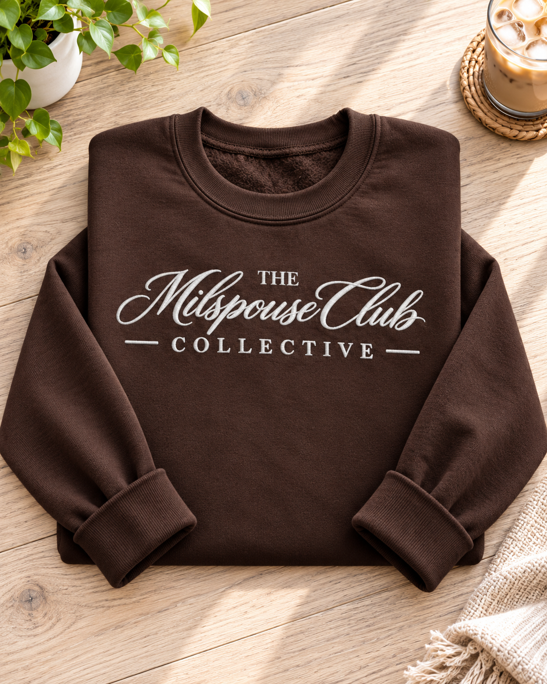 Milso Collective Embroidered Crewneck