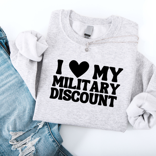 Military Discount Crewneck