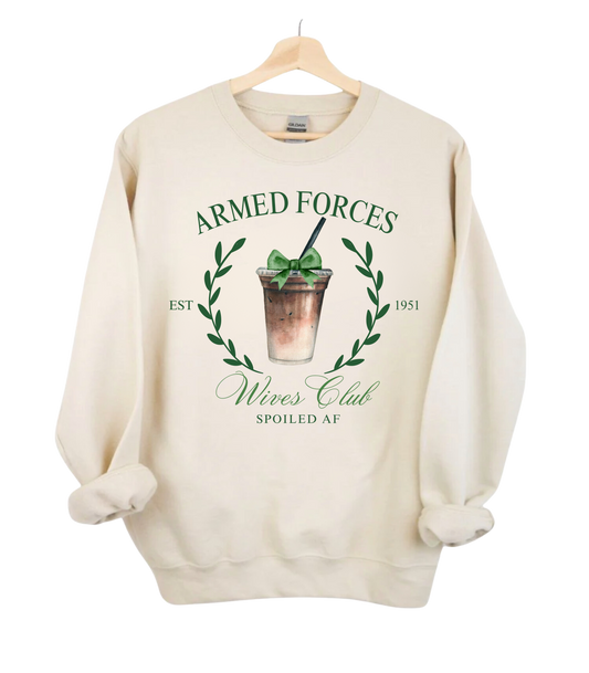 Armed Forces Wives Club Crewneck