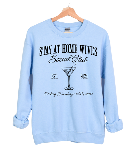 SAHW Club (Martini) Crewneck