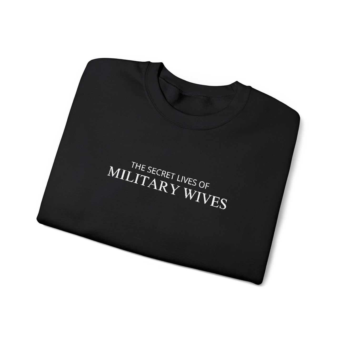 Secret Lives Embroidered Crewneck