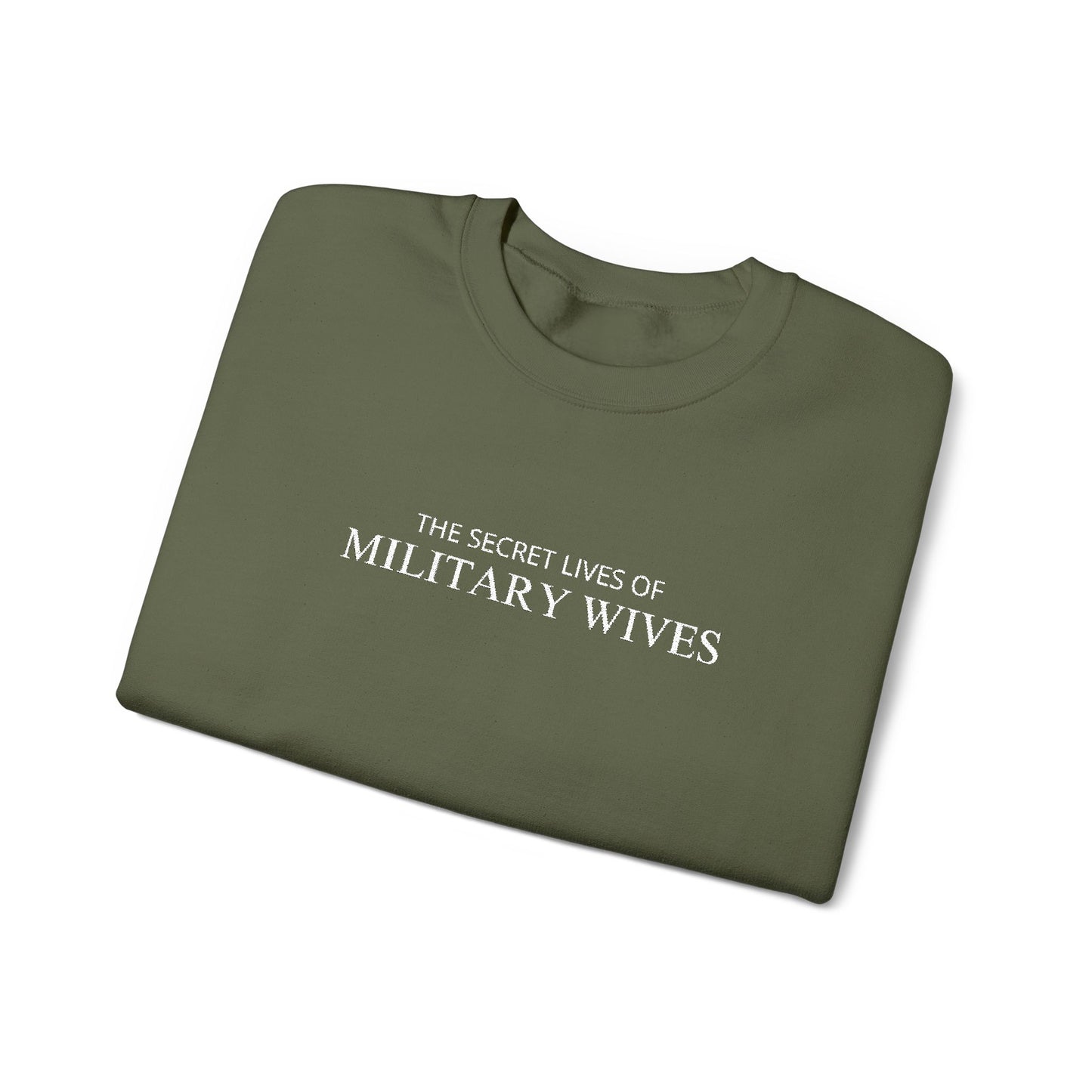 Secret Lives Embroidered Crewneck