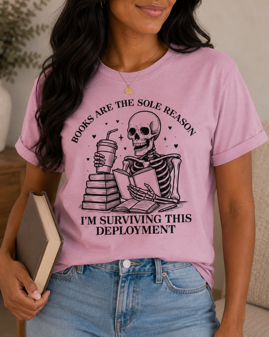 Bookish Deployment Tee