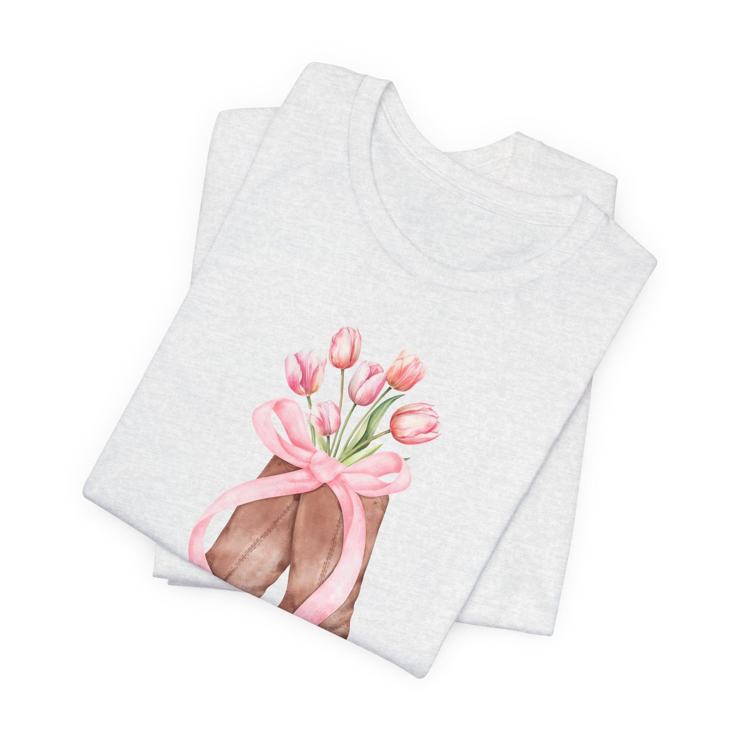 Pink Coquette Boots Tee