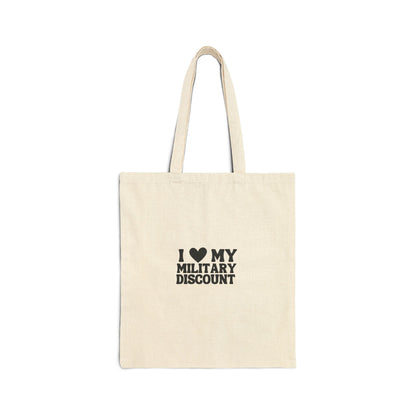 Military Discount Tote Bag