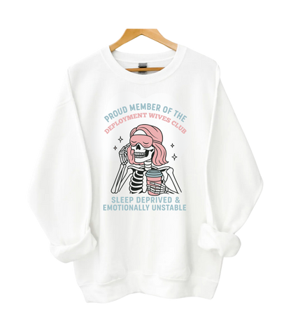 Deployment Wives Club Crewneck