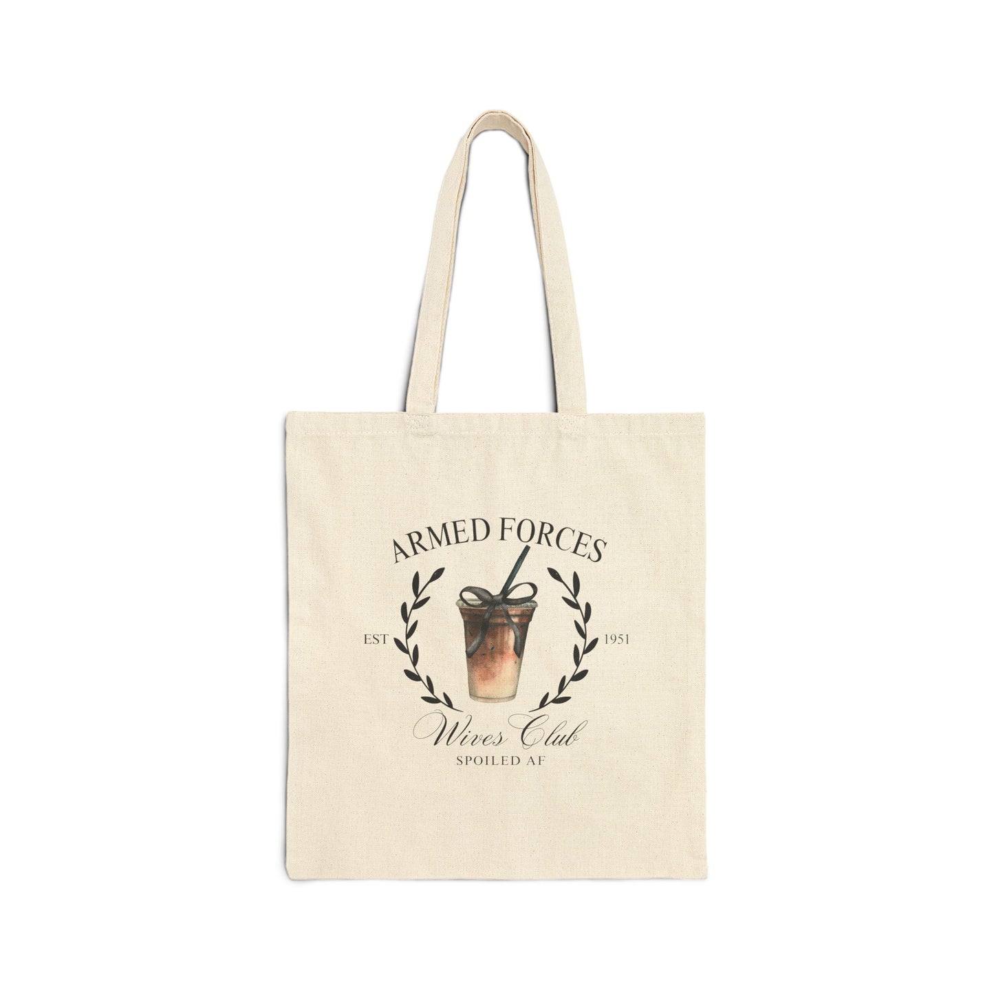 Armed Forces Wives Club Tote Bag