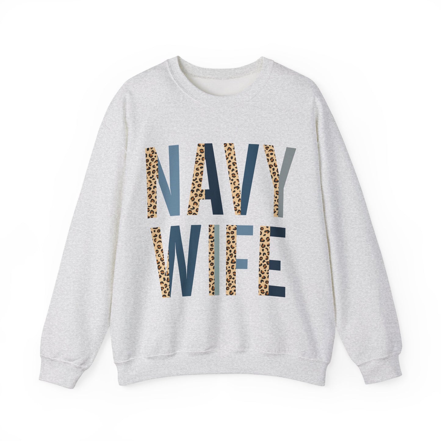 Navy Wife Crewneck