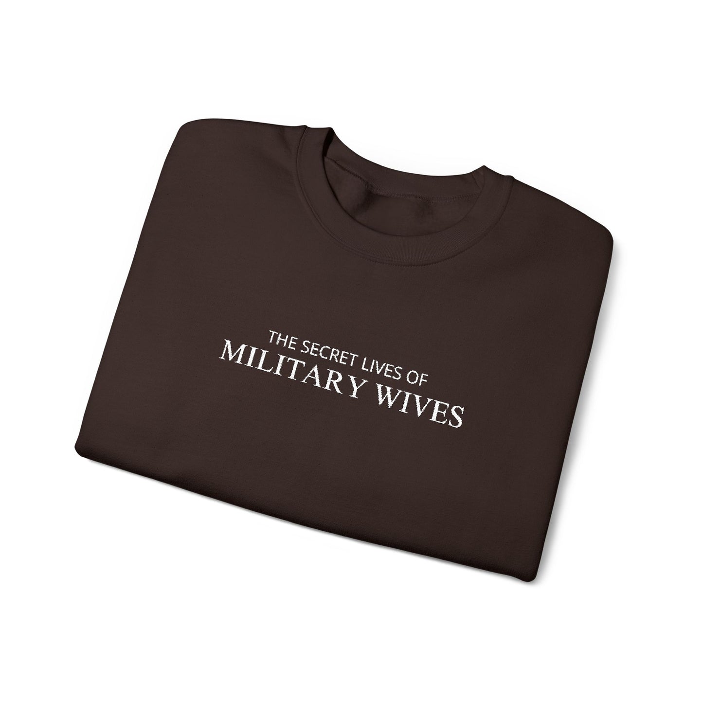 Secret Lives Embroidered Crewneck