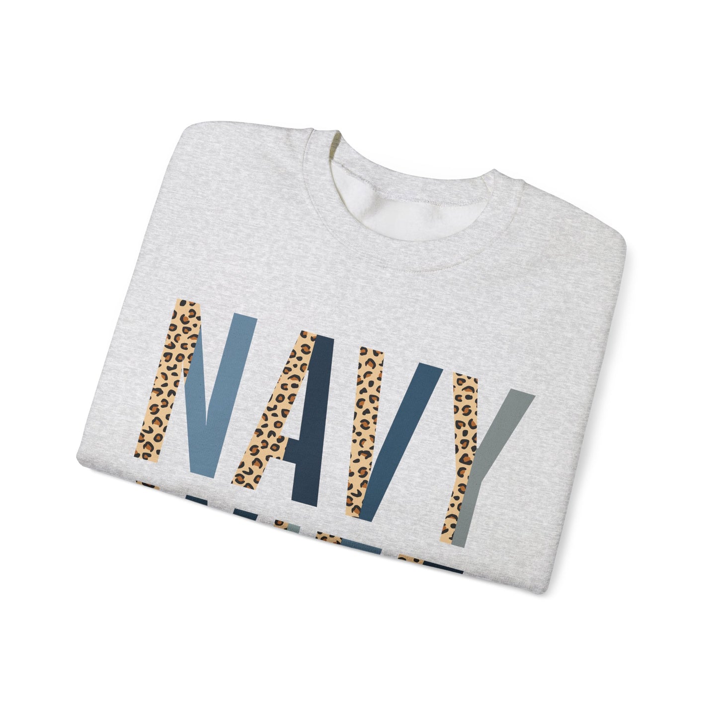 Navy Wife Crewneck