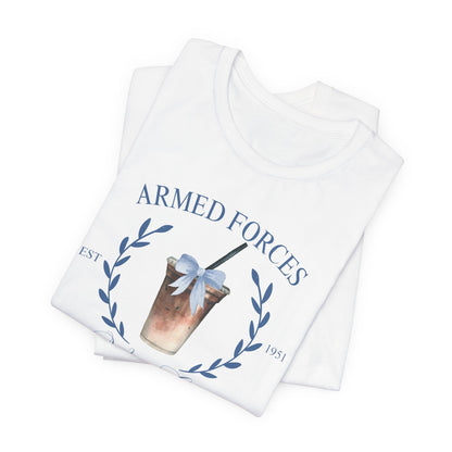 Blue Armed Forces Wives Club Tee