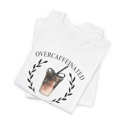 Over Caffeinated Moms Club Tee