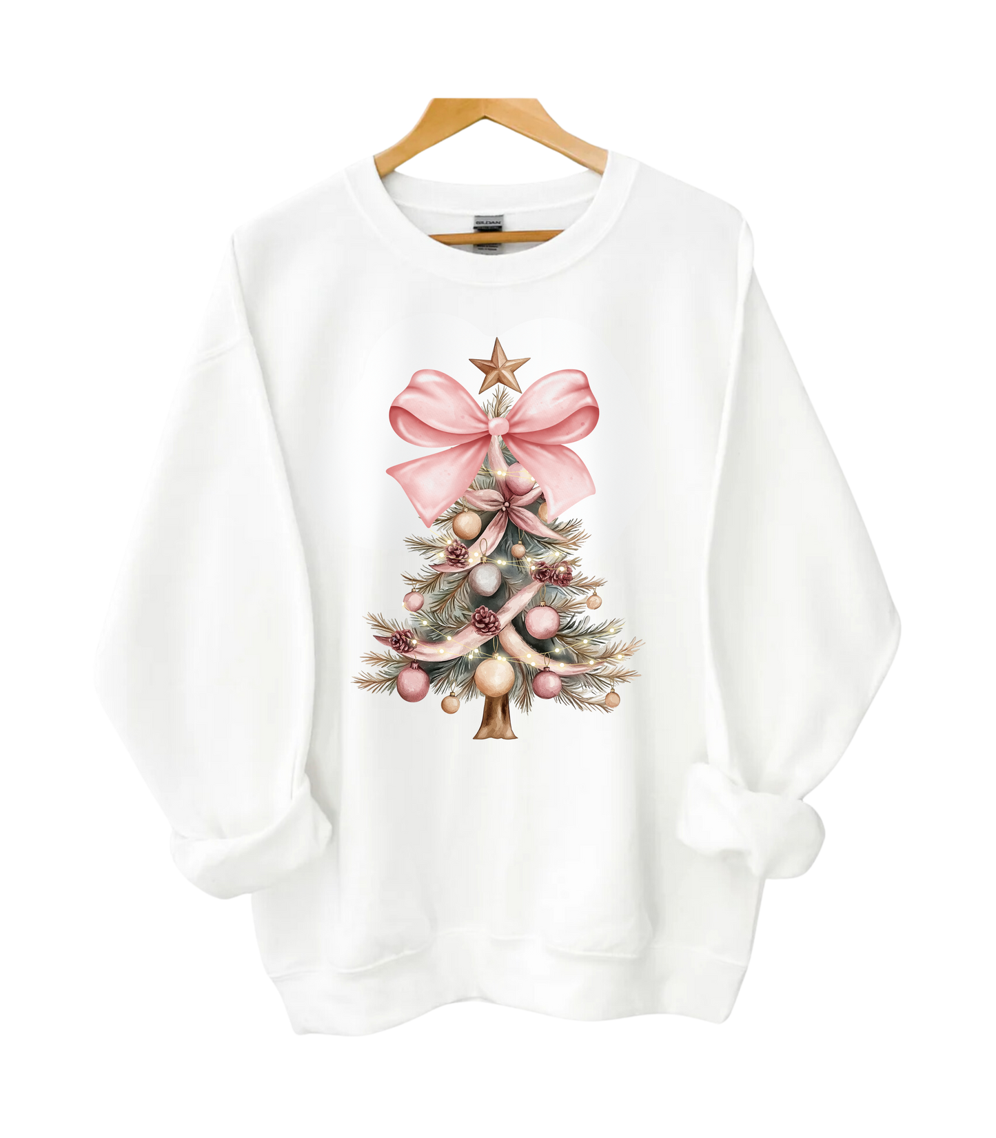 Coquette Christmas Tree Crewneck