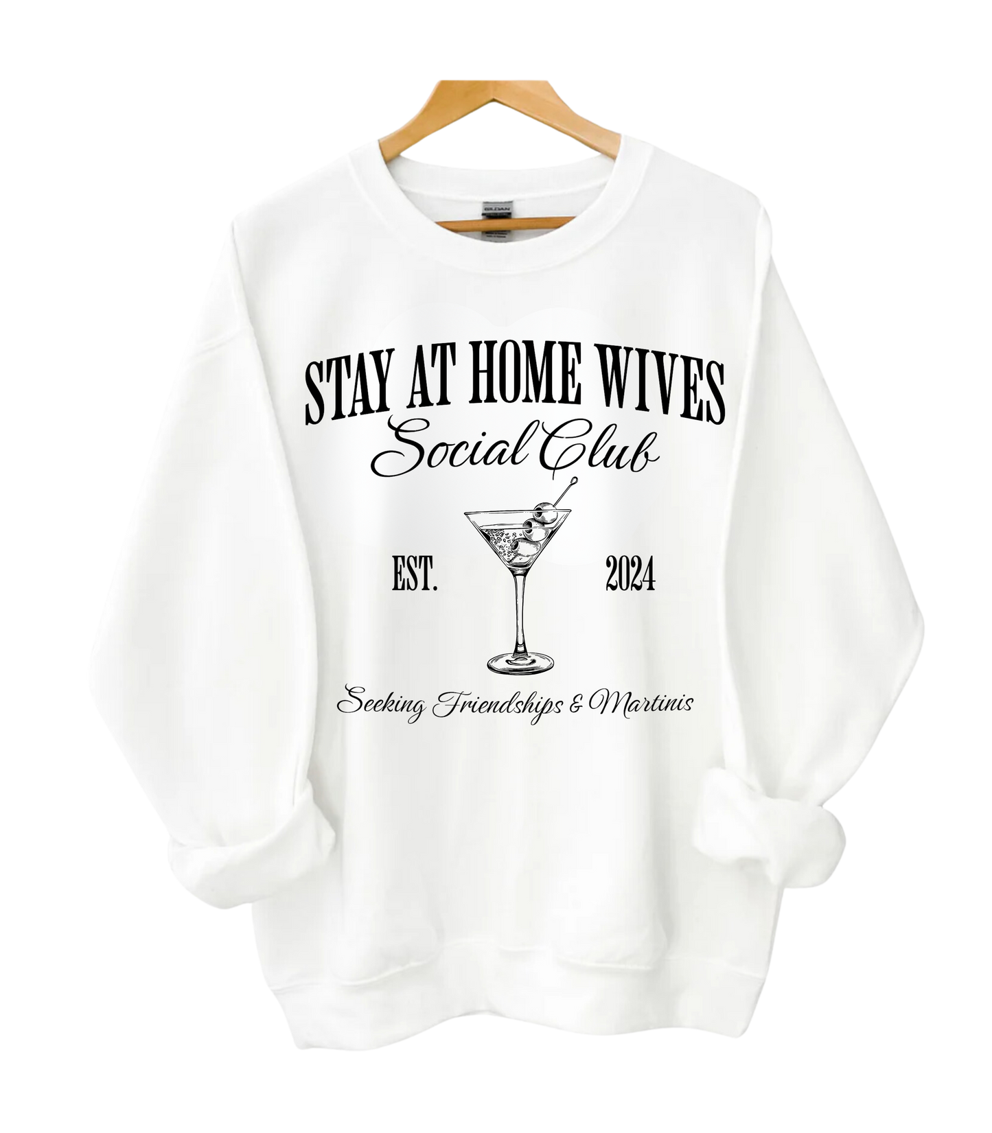 SAHW Club (Martini) Crewneck