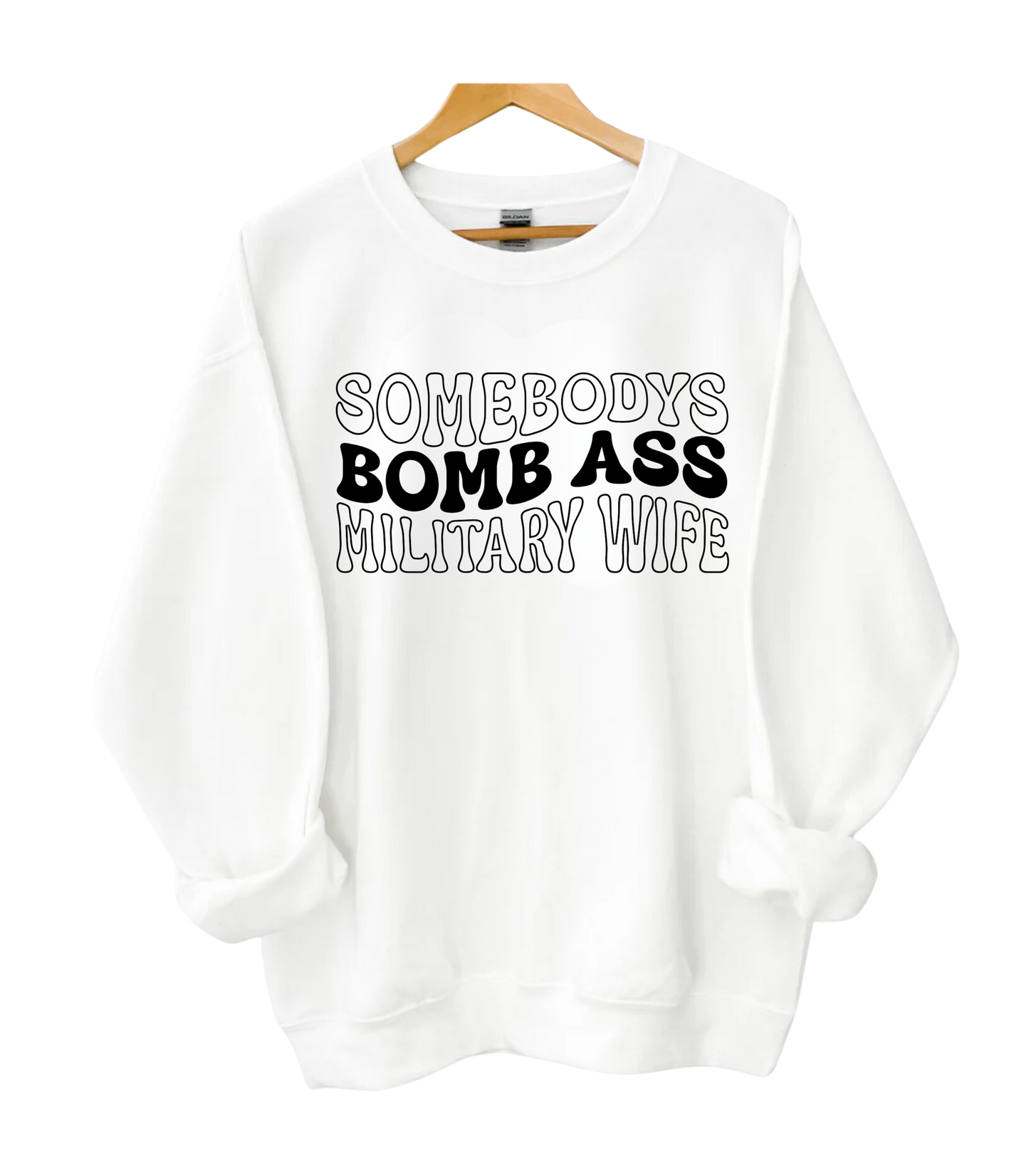 Bomb Ass Wife Crewneck