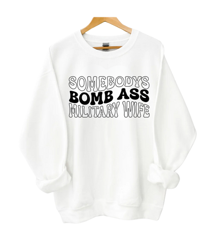 Bomb Ass Wife Crewneck