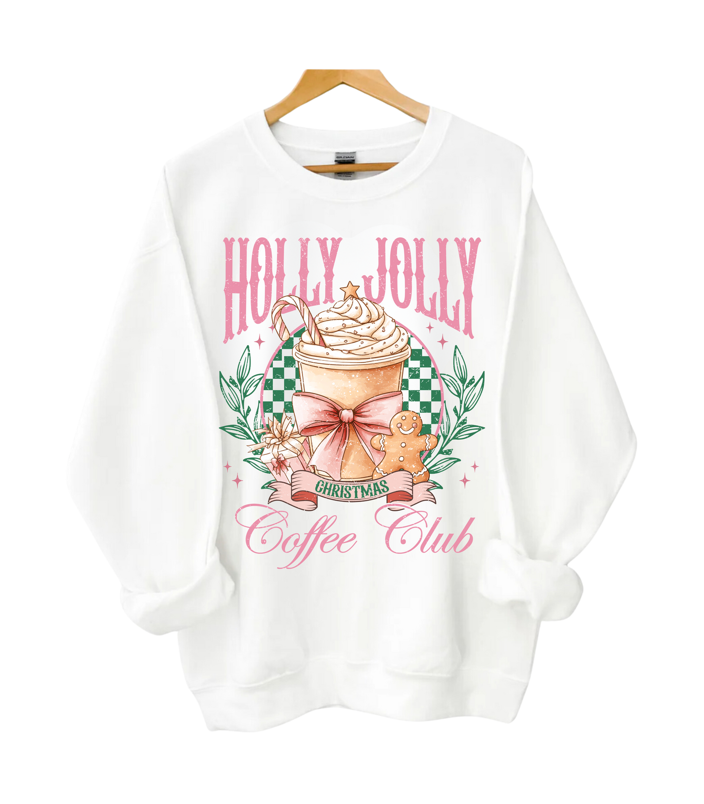 Holly Jolly Coffee Club Crewneck