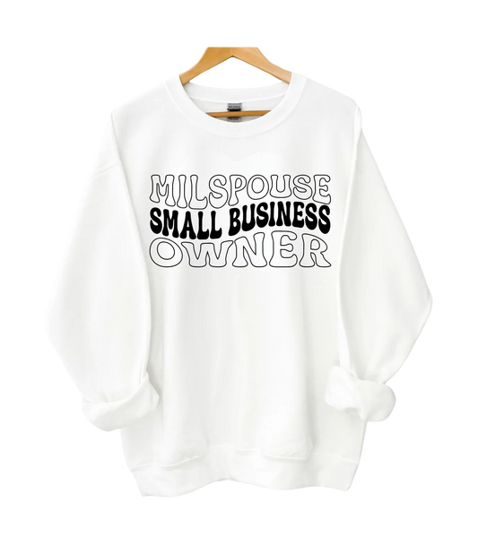 Small Business Owner Crewneck