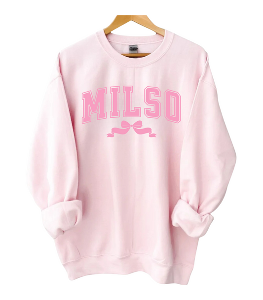 Coquette Milso Pink Crewneck