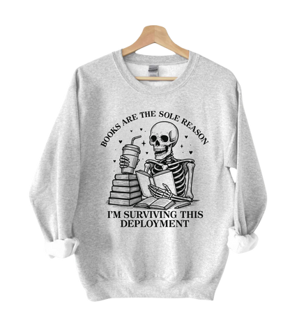 Bookish Deployment Crewneck