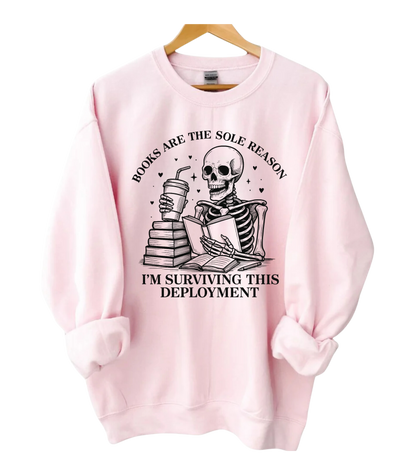Bookish Deployment Crewneck