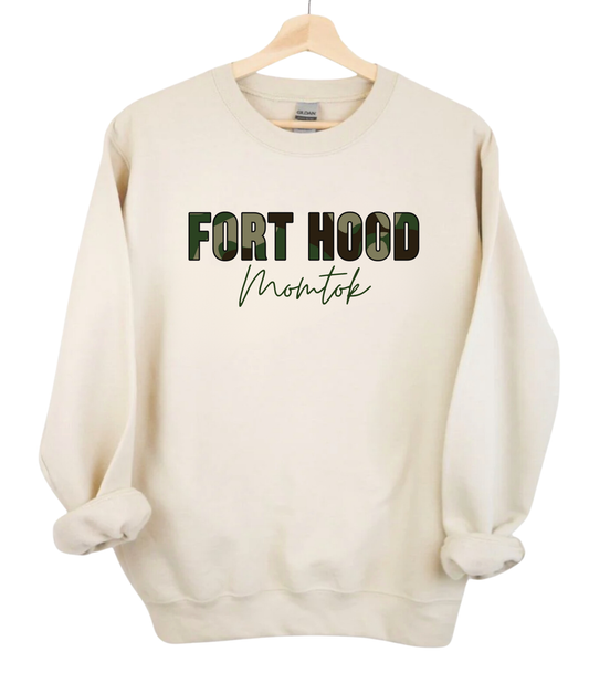 Fort Hood MomTok Custom Crewneck (Individual Price)