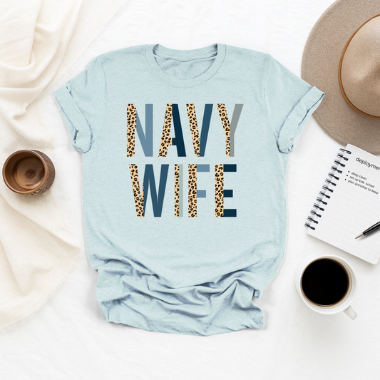 Navy Wife Tee