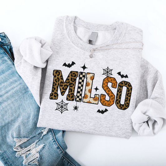 Festive Fall Milso Crewneck