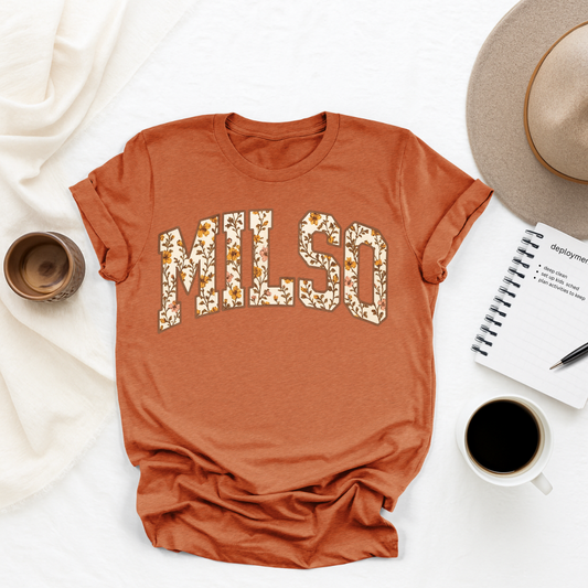 Fall Florals Milso Tee