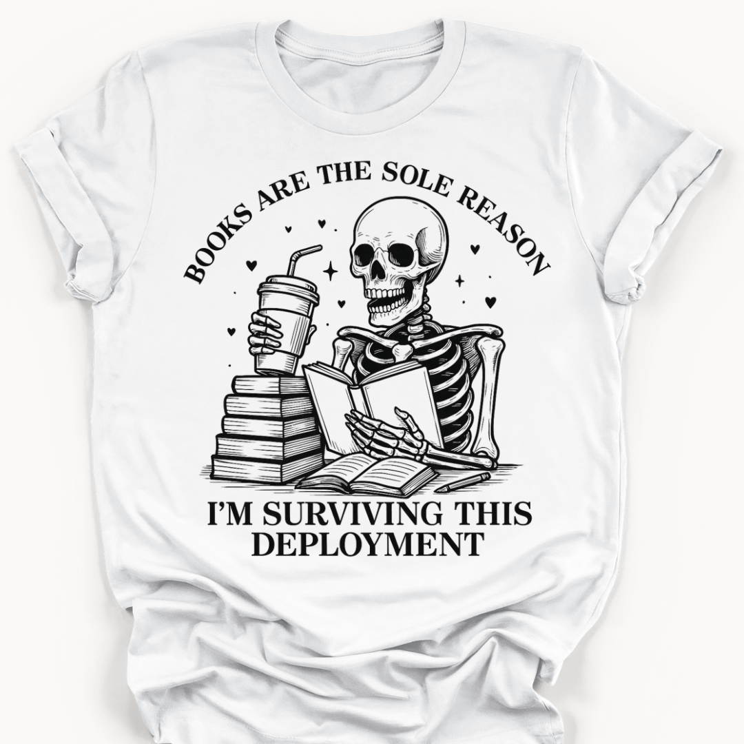 Bookish Deployment Tee