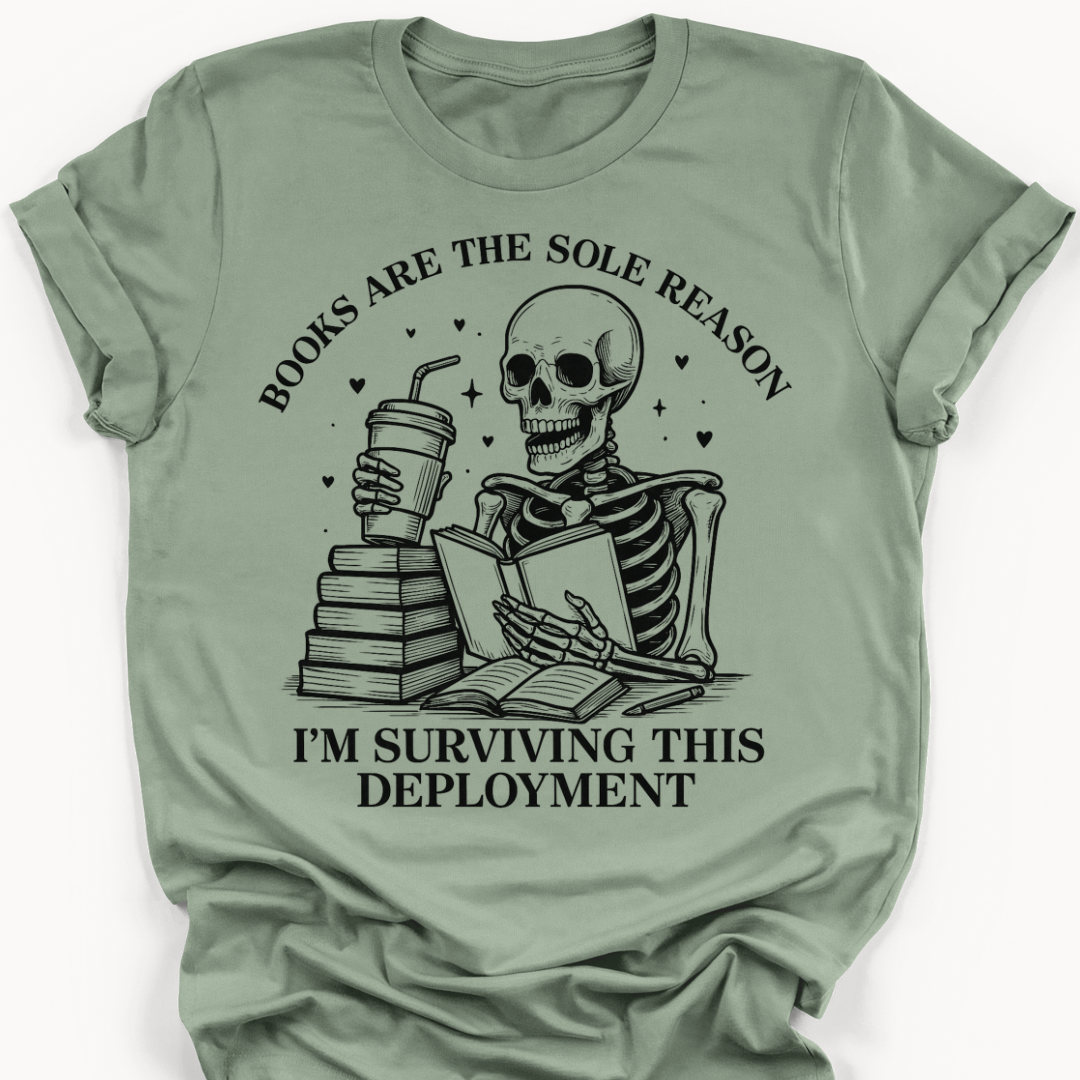 Bookish Deployment Tee