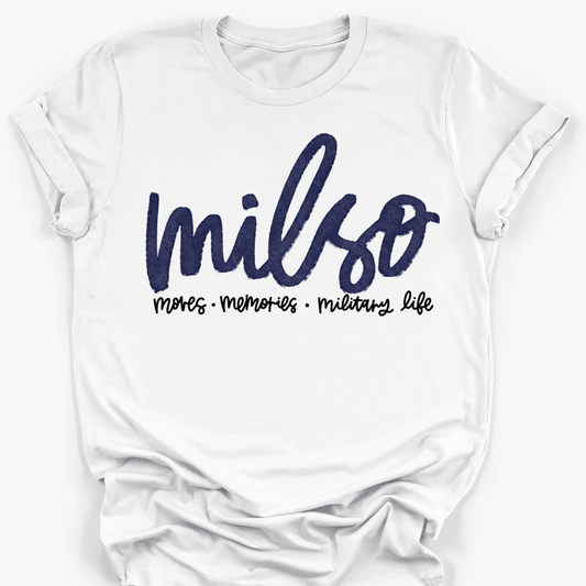 Cursive Milso Tee