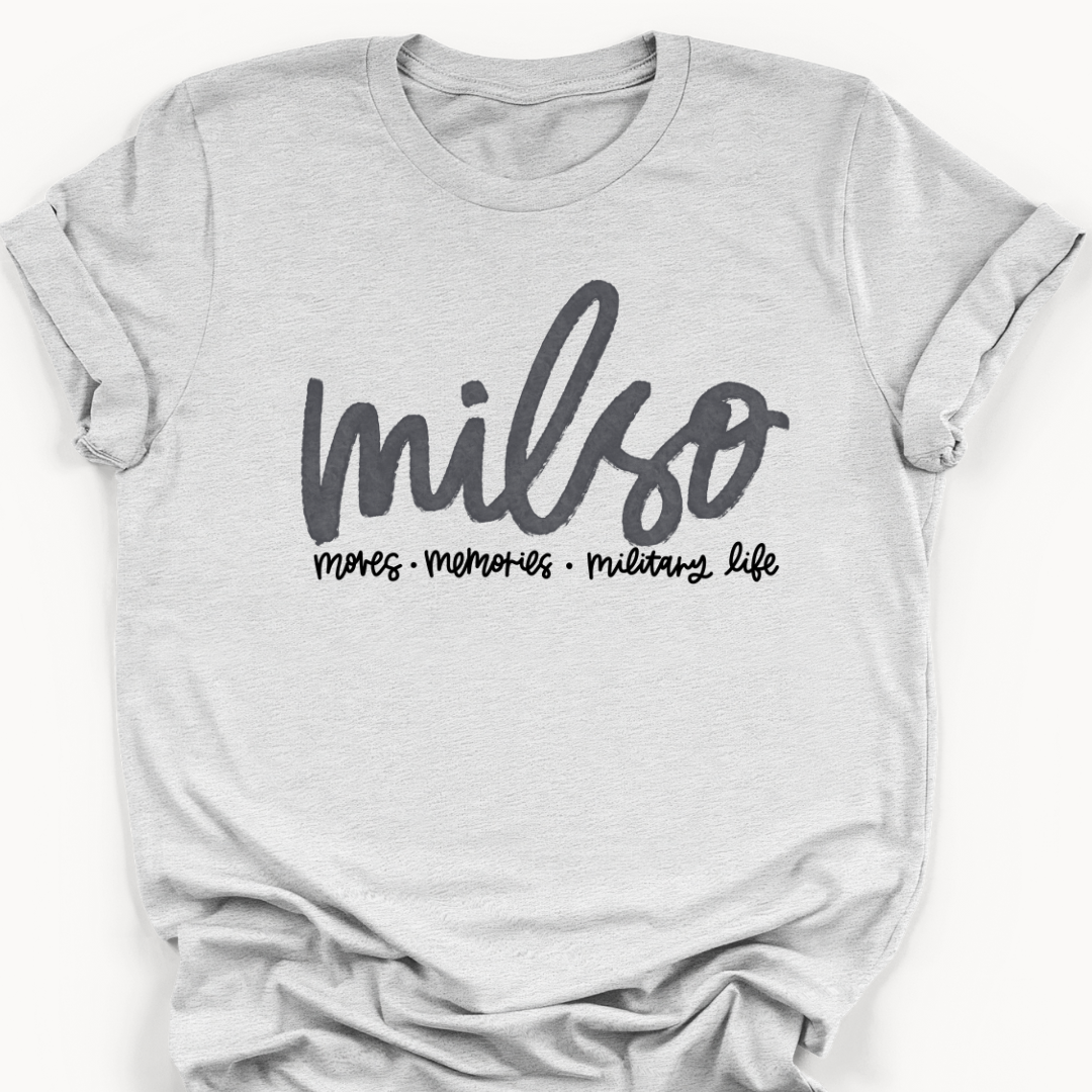 Cursive Milso Tee