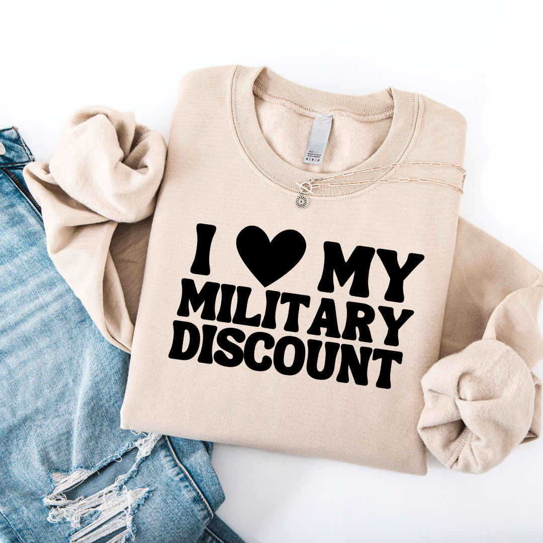 Military Discount Crewneck