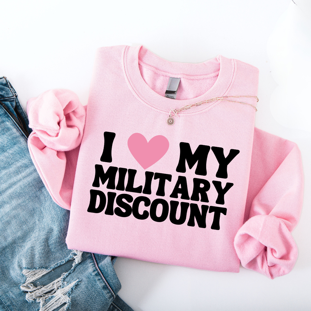 Military Discount Crewneck
