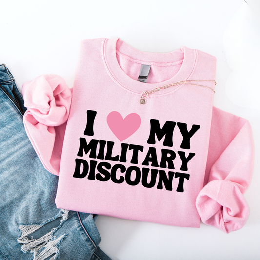 Military Discount Crewneck