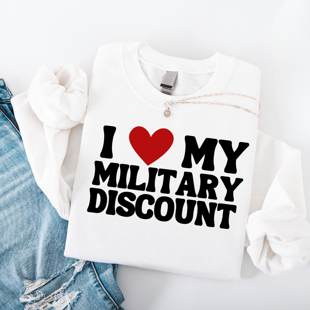 Military Discount Crewneck